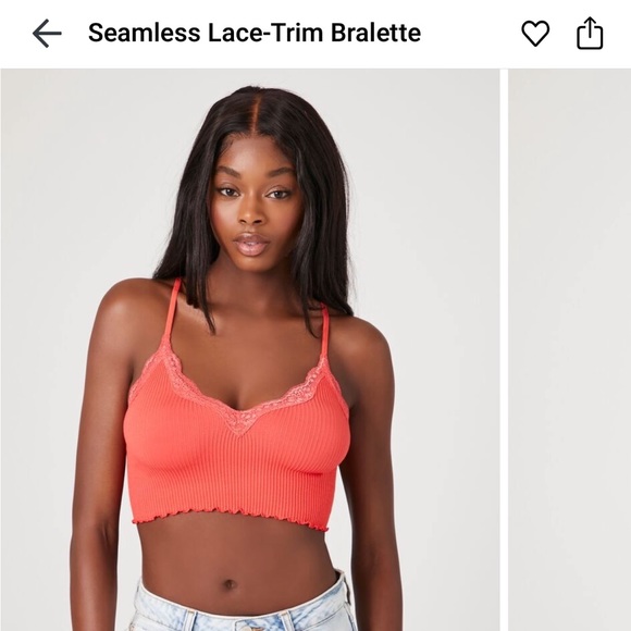 Bralette, Cayenne - Picture 2 of 2